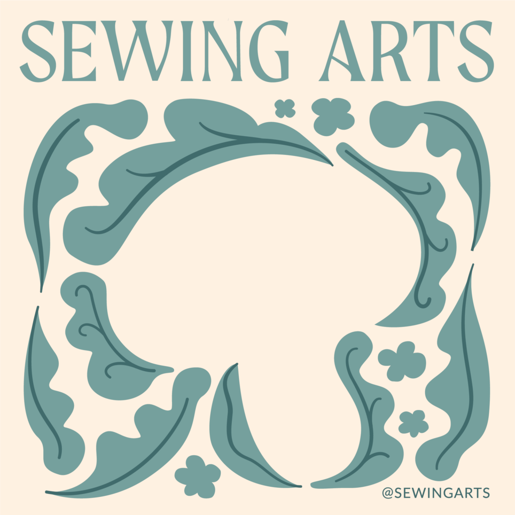 Sewing Arts Custom Brand Illustration 3